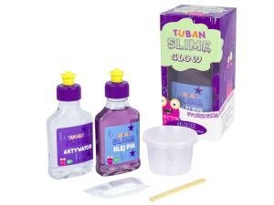 ZESTAW SUPER SLIME GLOW IN THE DARK TU3144 TUBAN