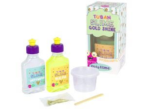 ZESTAW SUPER SLIME GOLD SHINE TU3143 TUBAN