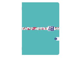 ZESZYT OXFORD FLORAL A4 60 KARTEK 90G KRATKA