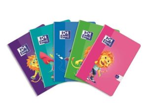 ZESZYT OXFORD LION A5 16 KARTEK 90G KRATKA