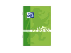 ZESZYT OXFORD MATEMATYKA A5 60 KARTEK 90G KRATKA