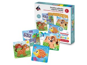 ZMYŚLNA GŁÓWKA-ZRĘCZNA RĄCZKA ZWIERZĘTA 122762