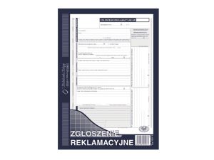 ZR ZGŁOSZENIE REKLAMACYJNE (2KOPIE) 601-1